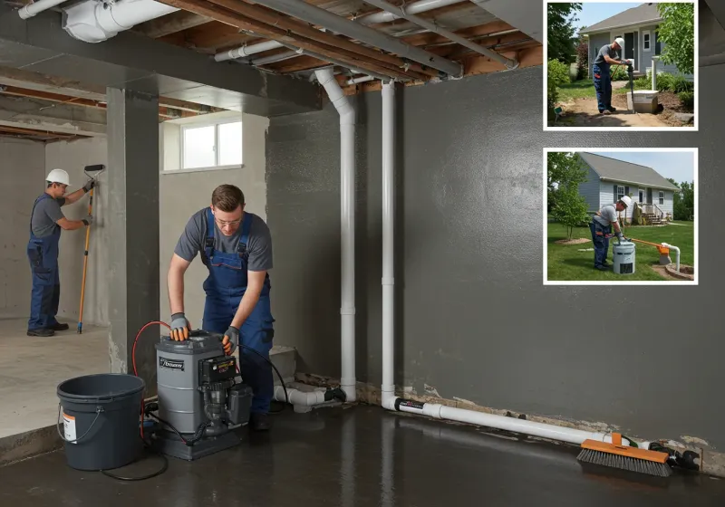 Basement Waterproofing and Flood Prevention process in Danville, IN